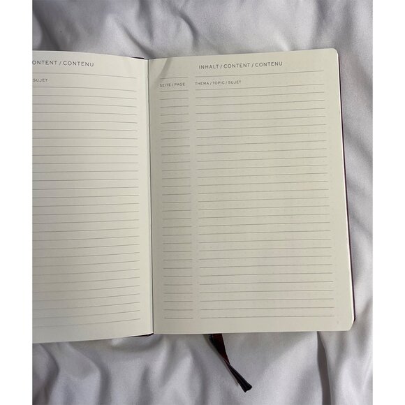 Leuchtturm1917 A5 Hardcover Notebook Duo | Gold Special Edition + Port Red - Picture 6 of 9